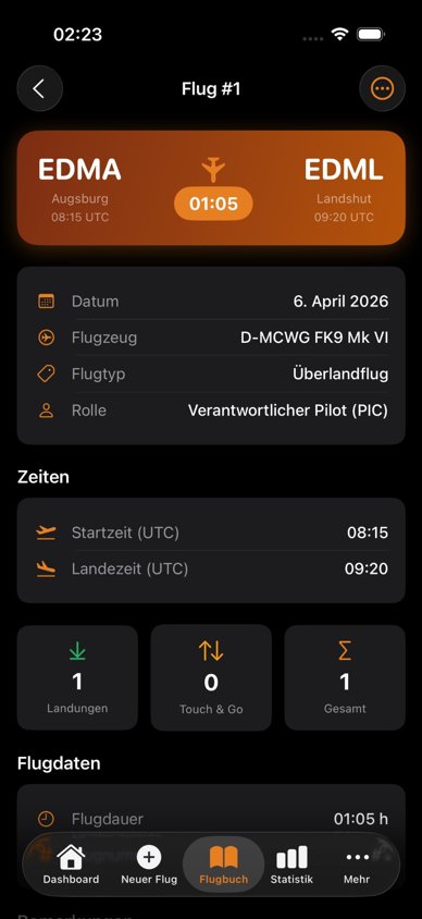 Flugdetail
