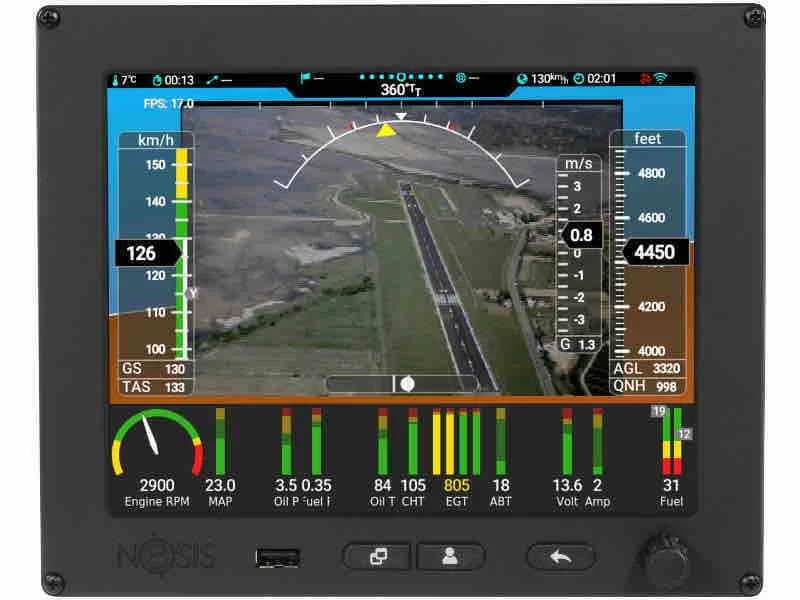 NESIS III 8 Zoll Master EFIS von Kanardia