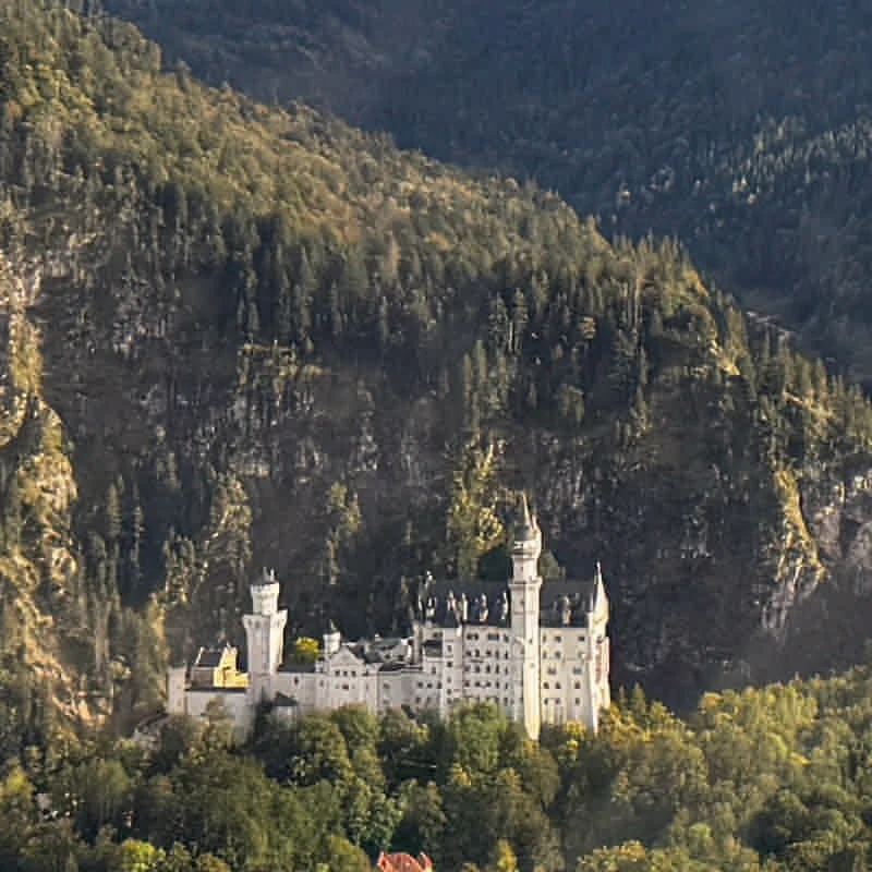 Rundflug Schloss Neuschwanstein aus der Luft – UL-Marktplatz