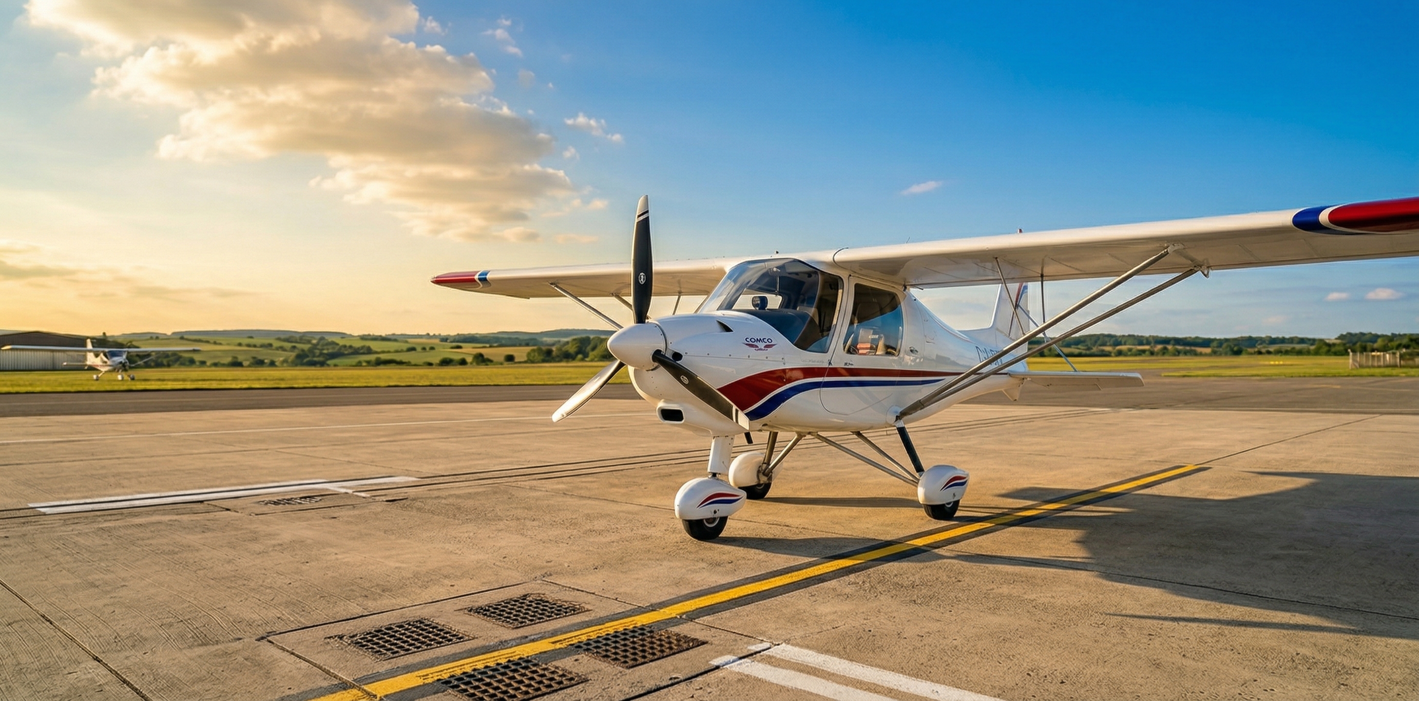 Comco Ikarus C42 B – Topzustand, frisch nachgeprüft