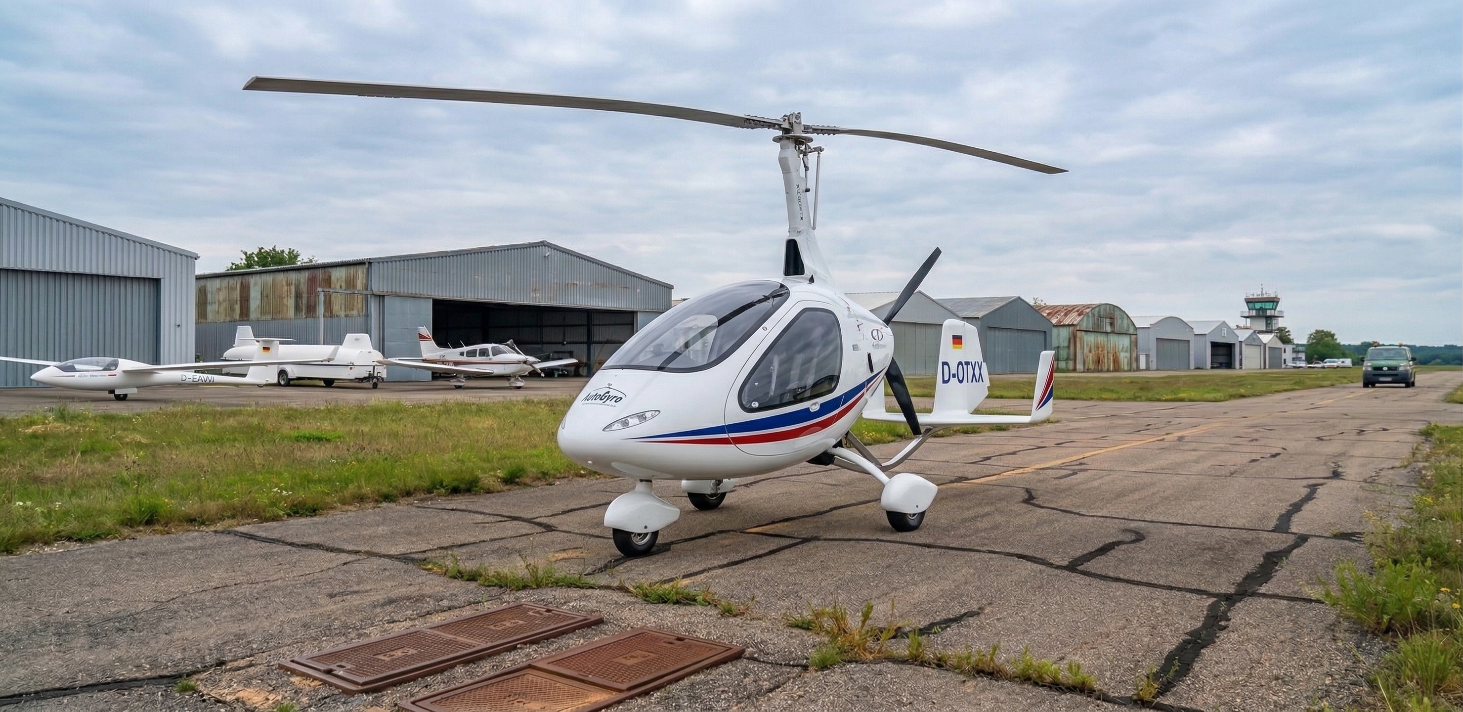 AutoGyro Calidus – Tragschrauber, nur 280h
